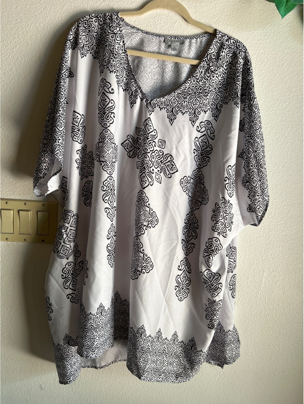 Catherines 3X V-Neck Dress- tunic